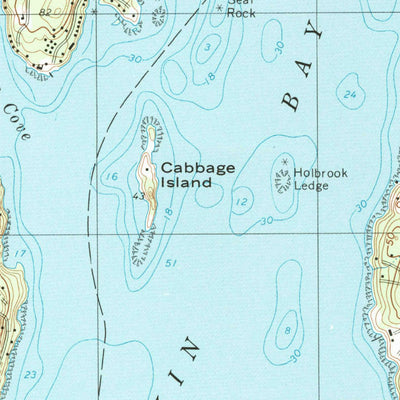 United States Geological Survey Pemaquid Point, ME (1997, 24000-Scale) digital map