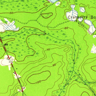 United States Geological Survey Pemberton, NJ (1949, 24000-Scale) digital map
