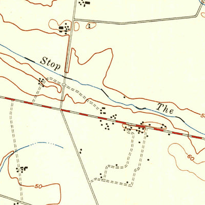 United States Geological Survey Pemberton, NJ (1951, 24000-Scale) digital map