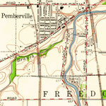United States Geological Survey Pemberville, OH (1959, 24000-Scale) digital map