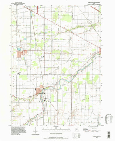 United States Geological Survey Pemberville, OH (1994, 24000-Scale) digital map