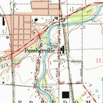 United States Geological Survey Pemberville, OH (1994, 24000-Scale) digital map