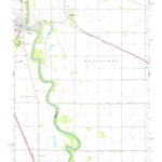 United States Geological Survey Pembina, ND-MN (1972, 24000-Scale) digital map