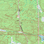 United States Geological Survey Pembine, WI (1982, 24000-Scale) digital map