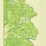 United States Geological Survey Pembine, WI-MI (1939, 48000-Scale) digital map