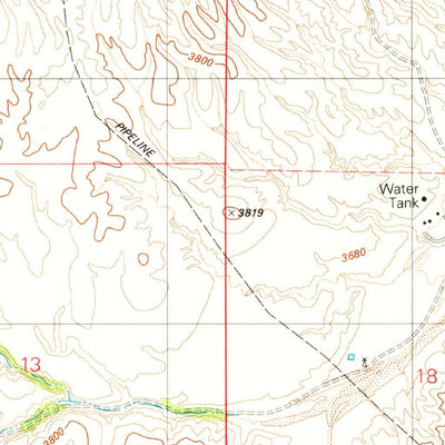 United States Geological Survey Pena Blanca Lake, AZ (1981, 24000-Scale) digital map