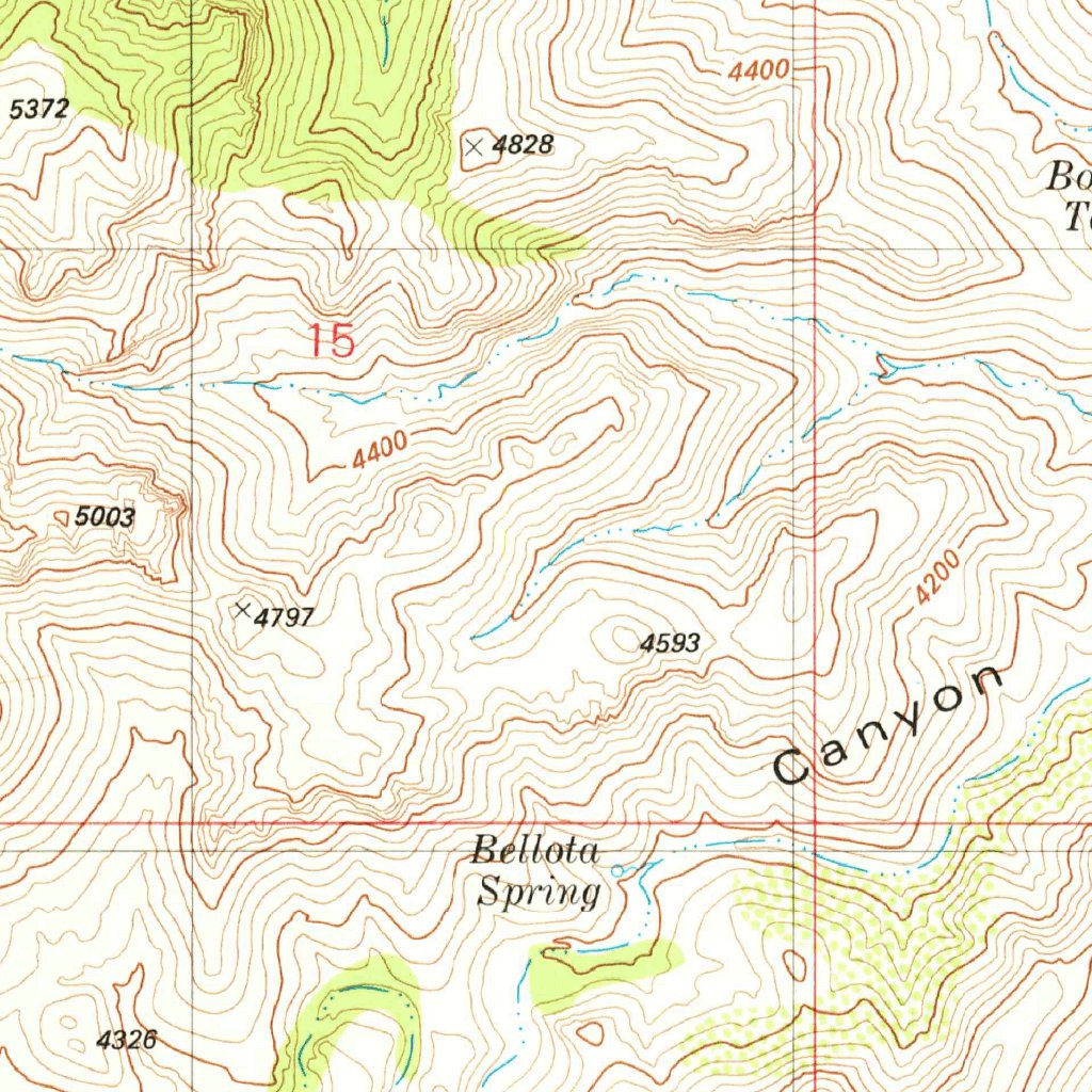 Pena Blanca Lake, AZ (1981, 24000-Scale) Map by United States ...