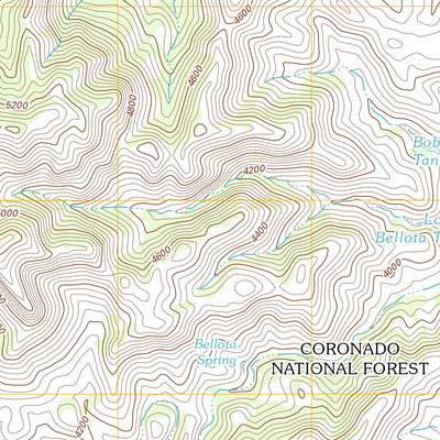 United States Geological Survey Pena Blanca Lake, AZ (2012, 24000-Scale) digital map