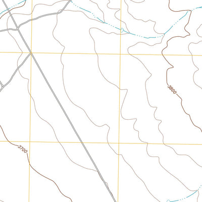 United States Geological Survey Pena Blanca Mountains, TX (2012, 24000-Scale) digital map
