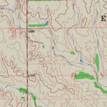 United States Geological Survey Penalosa, KS (1967, 24000-Scale) digital map