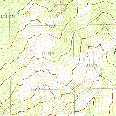 United States Geological Survey Penasco Amarillo, NM (1983, 24000-Scale) digital map