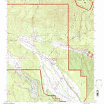 United States Geological Survey Penasco, NM (1995, 24000-Scale) digital map