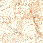 United States Geological Survey Pence Butte, ID (1949, 24000-Scale) digital map