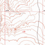 United States Geological Survey Pence Butte, ID (1976, 24000-Scale) digital map