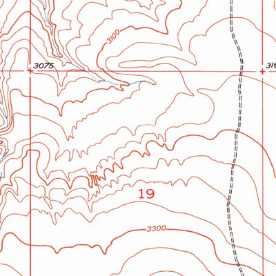United States Geological Survey Pence Butte, ID (1976, 24000-Scale) digital map
