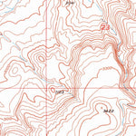 United States Geological Survey Pence Butte, ID (1976, 24000-Scale) digital map
