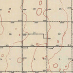 United States Geological Survey Pence, KS (1939, 62500-Scale) digital map