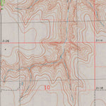 United States Geological Survey Pence, KS (1976, 24000-Scale) digital map