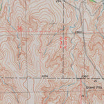 United States Geological Survey Pence, KS (1976, 24000-Scale) digital map
