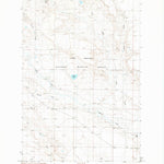 United States Geological Survey Pender Coulee, MT (1986, 24000-Scale) digital map