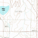United States Geological Survey Pender Coulee, MT (1986, 24000-Scale) digital map