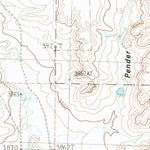 United States Geological Survey Pender Coulee, MT (1986, 24000-Scale) digital map