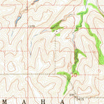 United States Geological Survey Pender NE, NE (1966, 24000-Scale) digital map