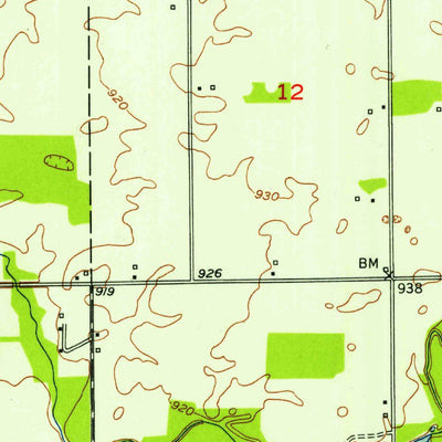 United States Geological Survey Pendleton, IN (1953, 24000-Scale) digital map