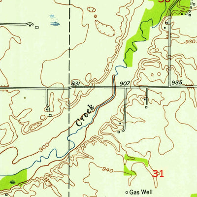 United States Geological Survey Pendleton, IN (1953, 24000-Scale) digital map