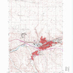 United States Geological Survey Pendleton, OR (1966, 24000-Scale) digital map