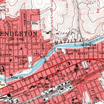 United States Geological Survey Pendleton, OR (1966, 24000-Scale) digital map