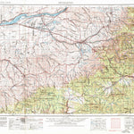 United States Geological Survey Pendleton, OR-WA (1953, 250000-Scale) digital map