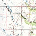 United States Geological Survey Pendleton, OR-WA (1983, 100000-Scale) digital map