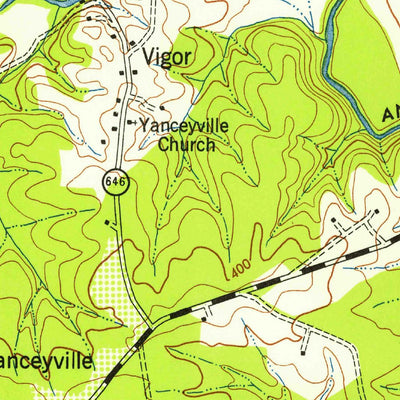 United States Geological Survey Pendleton, VA (1942, 24000-Scale) digital map