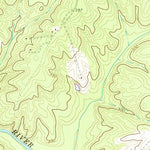 United States Geological Survey Pendleton, VA (1968, 24000-Scale) digital map