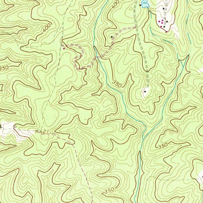 United States Geological Survey Pendleton, VA (1968, 24000-Scale) digital map