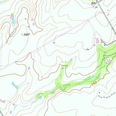 United States Geological Survey Penelope, TX (1956, 24000-Scale) digital map