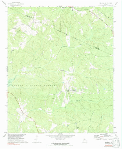 United States Geological Survey Penfield, GA (1972, 24000-Scale) digital map