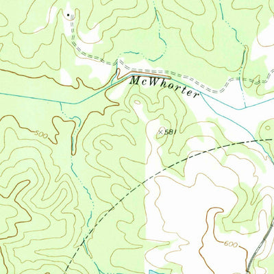 United States Geological Survey Penfield, GA (1972, 24000-Scale) digital map