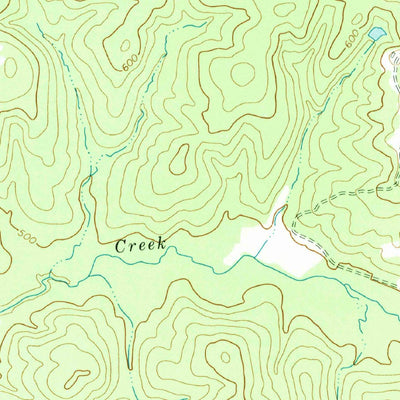 United States Geological Survey Penfield, GA (1972, 24000-Scale) digital map