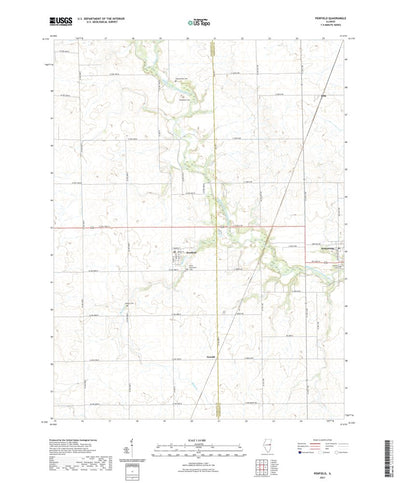 United States Geological Survey Penfield, IL (2021, 24000-Scale) digital map