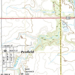 United States Geological Survey Penfield, IL (2021, 24000-Scale) digital map