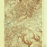 United States Geological Survey Penfield, PA (1932, 62500-Scale) digital map