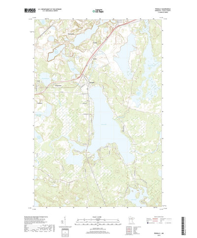United States Geological Survey Pengilly, MN (2019, 24000-Scale) digital map