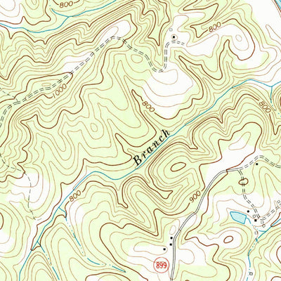United States Geological Survey Penhook, VA (1965, 24000-Scale) digital map