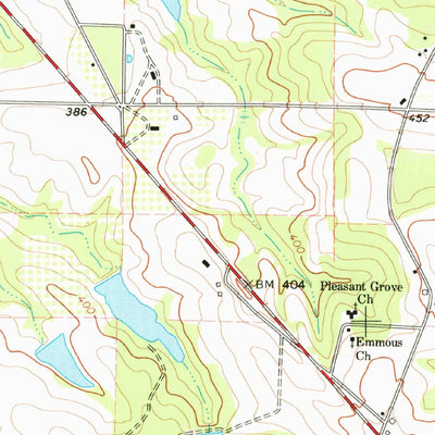 United States Geological Survey Penia, GA (1977, 24000-Scale) digital map