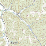 United States Geological Survey Peniel, WV (2023, 24000-Scale) digital map