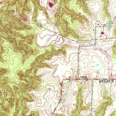 United States Geological Survey Peninsula, OH (1963, 24000-Scale) digital map