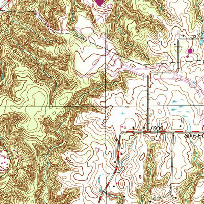 United States Geological Survey Peninsula, OH (1994, 24000-Scale) digital map