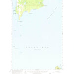 United States Geological Survey Peninsula Point, MI (1958, 62500-Scale) digital map